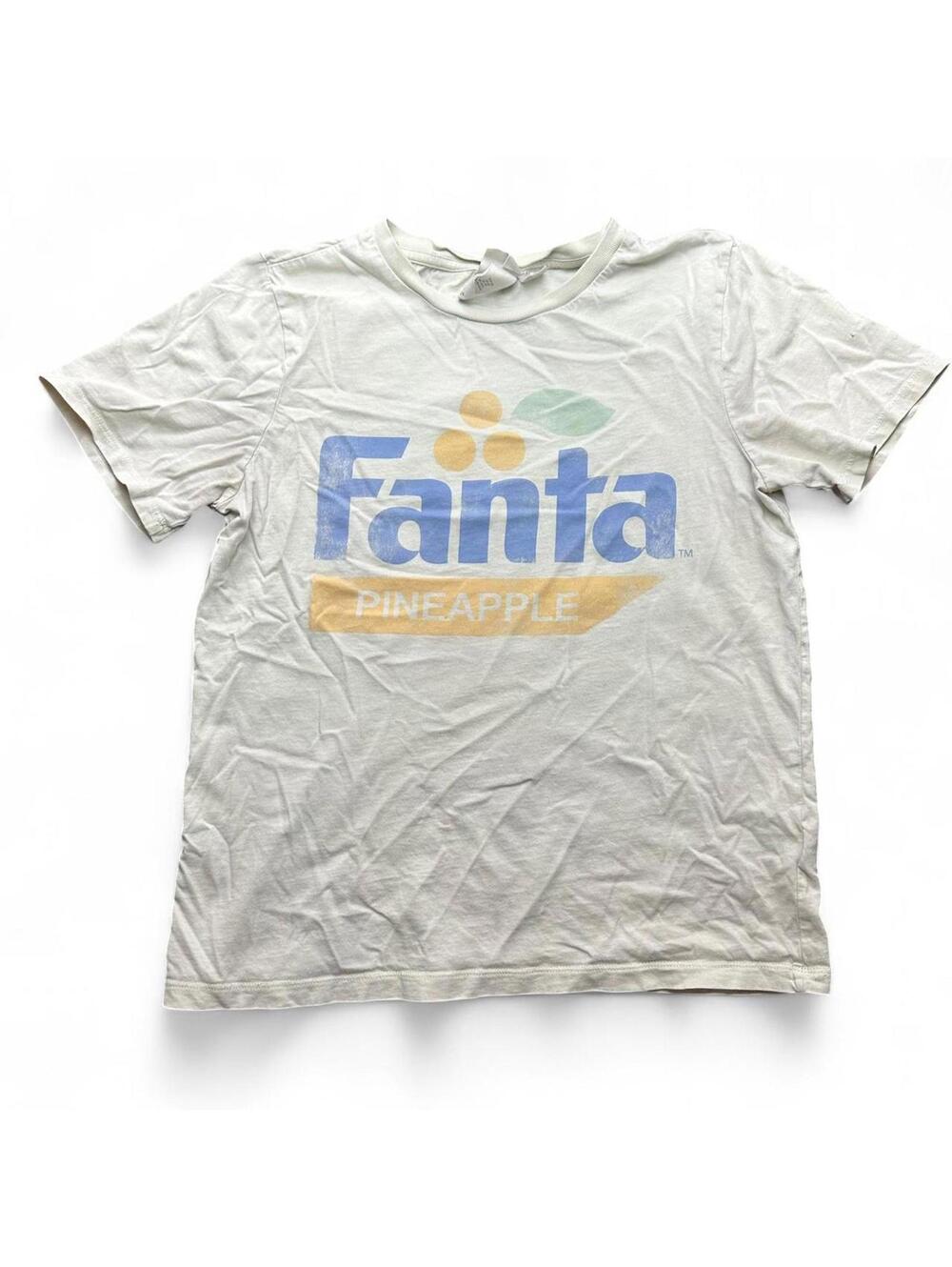 H&M XS Fanta Pineapple Graphic T-Shirt